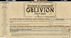 Desktop Screenshot of oblimods.wiwiland.net
